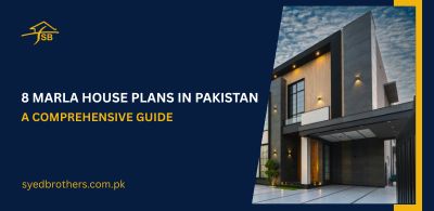 Blog Feature Image, 8 Marla House Plans In Pakistan